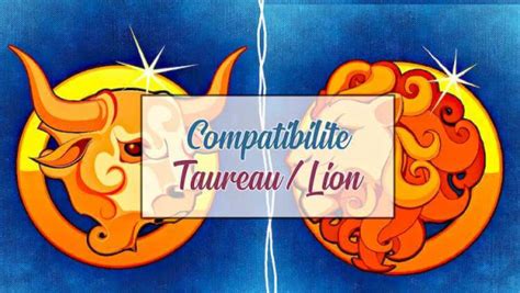 Compatibilité entre lhomme taureau et la femme lion